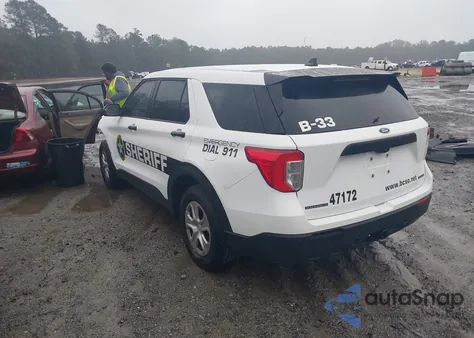 2024 Ford Police Interceptor from USA, damaged, VIN 1FM5K8AB5RGA67935